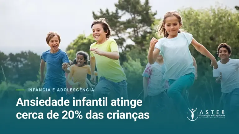 Ansiedade infantil atinge cerca de 20% das crianças — Blog Aster Psicologia