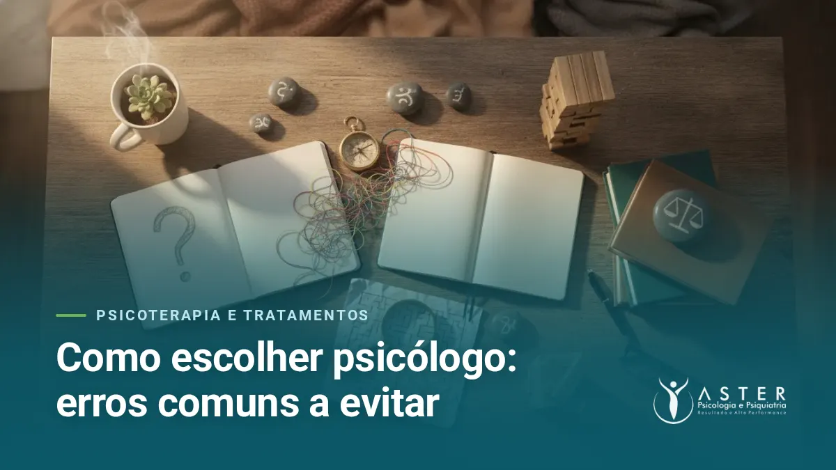 Como escolher psicólogo: erros comuns a evitar — Blog Aster Psicologia